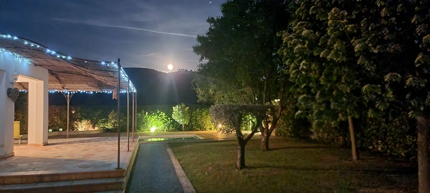 villa garlaban gemenos nuit